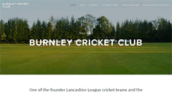 Desktop Screenshot of burnleycricketclub.com